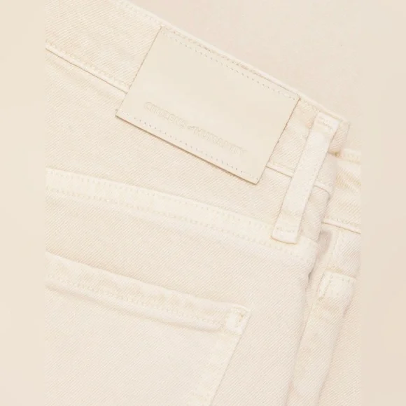 Citizens Of Humanity Lyra Wide Leg Crop Almondette - Picture 4 of 4